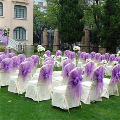 White Chair Cover For Wedding