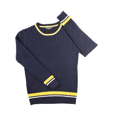 2016 Spring flagship classic sweater cable pullover knitwear