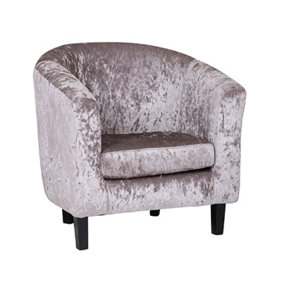 Commercial Khaki Fabric Single Sofa