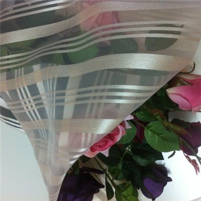 Big Stripes Organza For Flower Wrapping