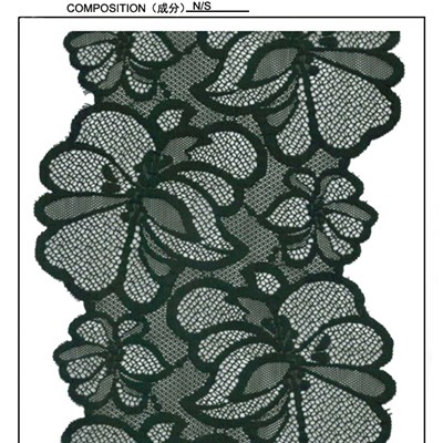 17 Cm Flowered Galloon Lace (J0097)