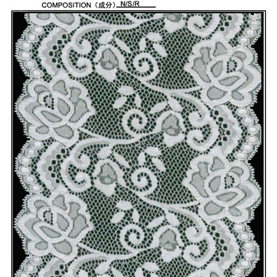 15 Cm Rose Design Galloon Lace (J0092)