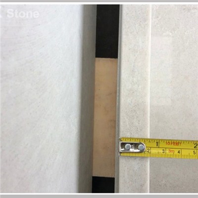 Prefabricated White Quartz Kitchen Artificial Stone Countertop