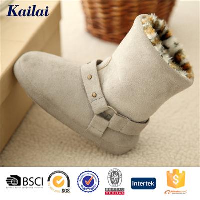 Suede Fabric Chindren Shoes