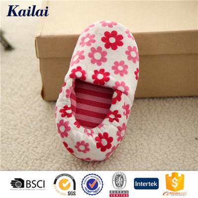 Printed Micro Velvet Kids Shoes
