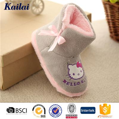Coral Fleece Child Snow Boots