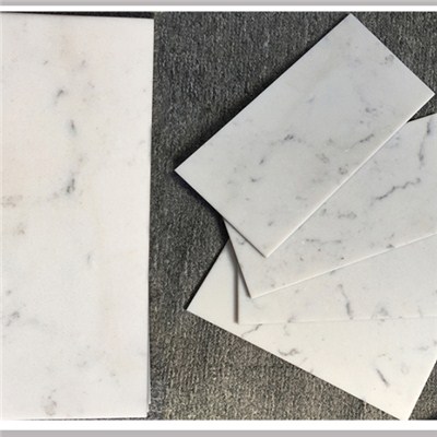 Carrara White Artificial Quartz Stone Marble Looking
