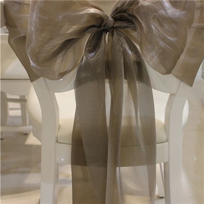 Two Tones Organza Chair Sashes