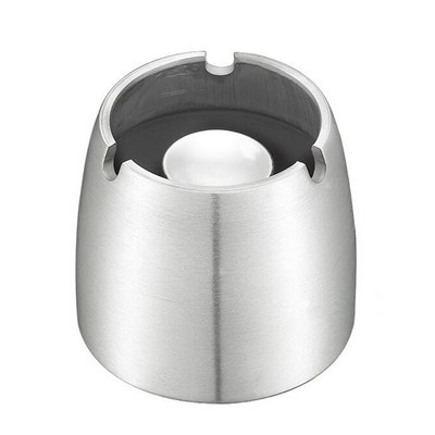 AS012 Stainless Steel Barware Round Shape Waterproof Cigar Metal Ashtrays with Good Quliaty