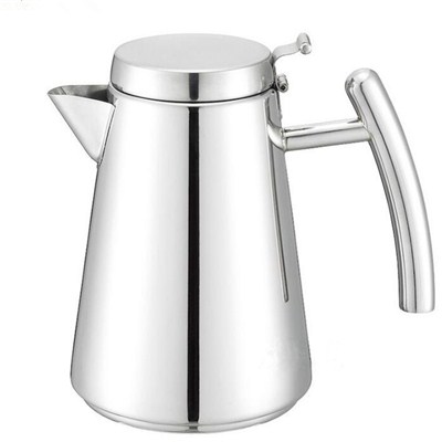 SK012 Stainless Steel Barware Water Pitcher Ice Kettle Water Jug Glass Pitcher with Handle