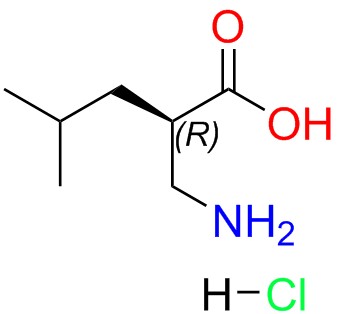 (R)-2-(aminomethyl)-4-methylpentanoic Acid-HCl