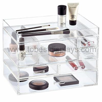 Acrylic 7 Drawer Clear Makeup Organizer
