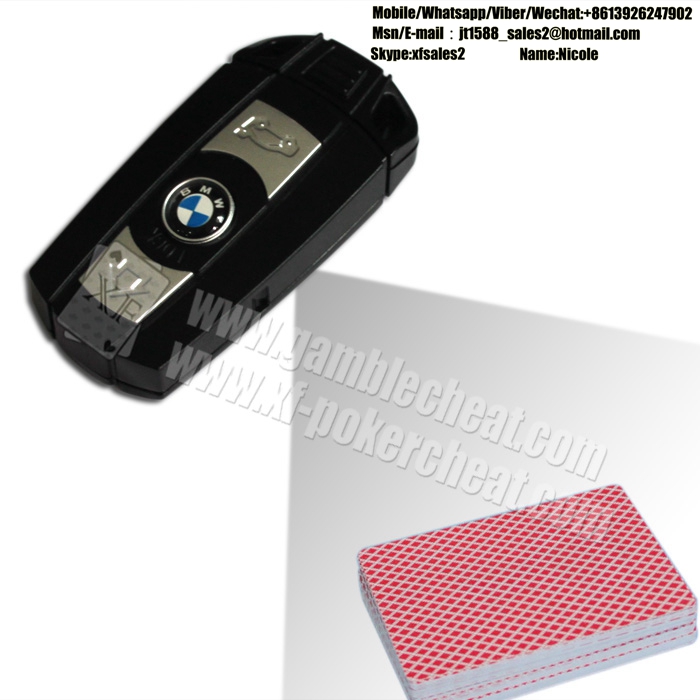 BMW Car  Key Camera Poker Cheating Tools To Scan And Analyze Bar Codes Sides Cards