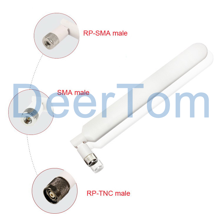 698-2700MHz 4G LTE Rubber Antenna 12dBi SMA Connector Huawei B593 Antenna Indoor Omni Directional Rubber Duck Antenna 