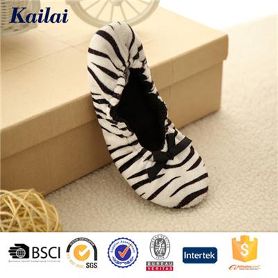 Micro Velvet Ballet Shoes