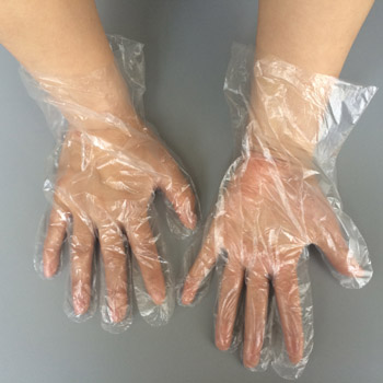 PE gloves Plastic glove Disposable Hand Glove box