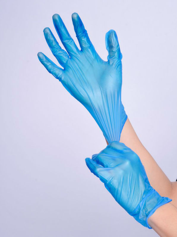 Medical disposable disposable examination vinly gloves 