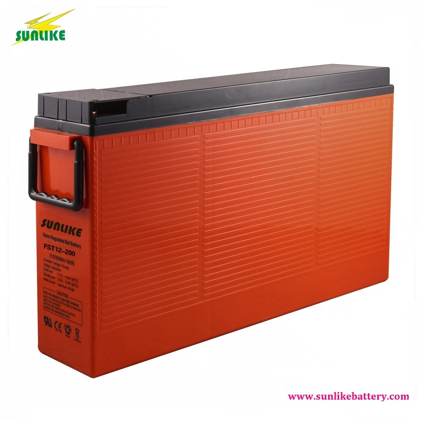 SUNLIKE Front Terminal Telecom Battery 12V200ah for Projects