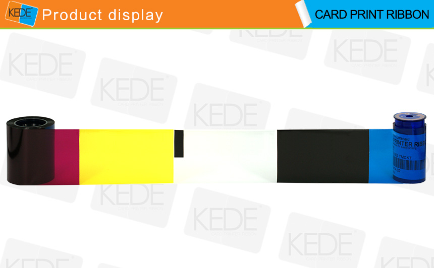 Compatible Card Printer Ribbon for Datacard 534000-002 YMCKT Color