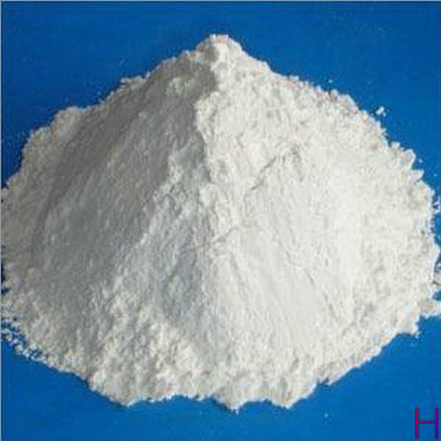 Calcium carbonate powder for glass industry