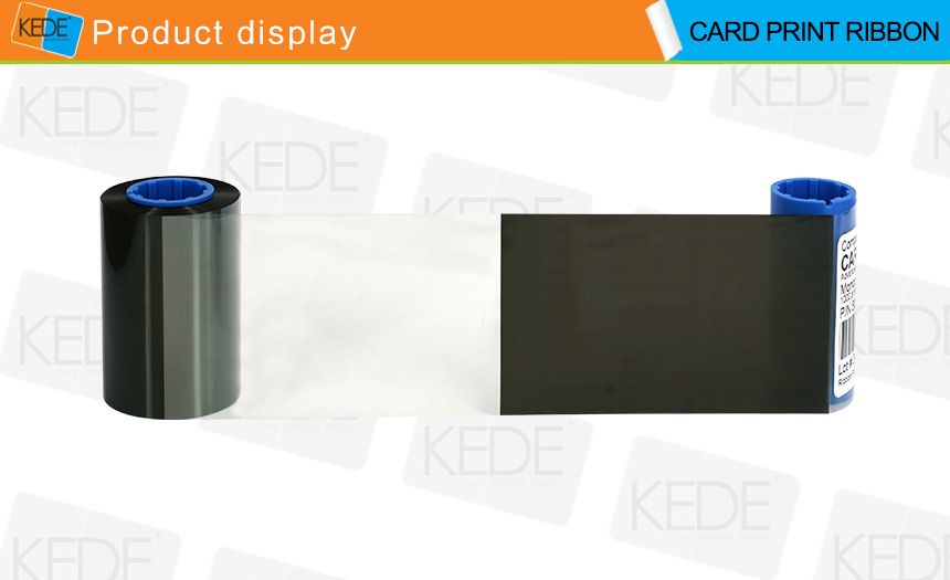 Compatible Card Printer Ribbon for Zebra 800015-160 KO