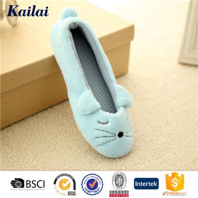 Coral Fleece Dance Shoes