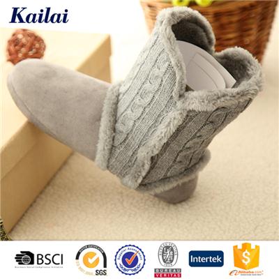 Suede Fabric Cashmere Women Boot
