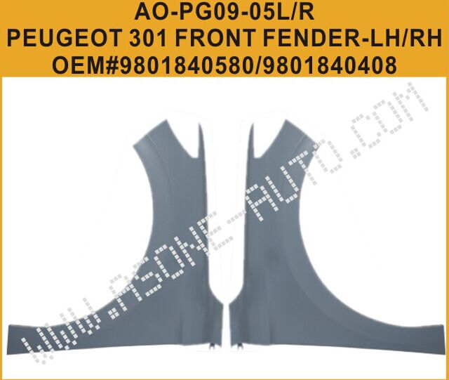 AsOne передний кранец для Peugeot 301 OEM=9801840580