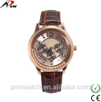 Alloy Leather Watch
