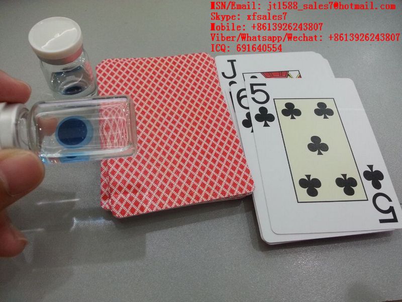 XF Invisible Ink Blue Contact Lenses To See Invisible Marking Playing Cards