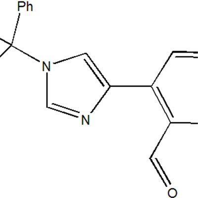 2-fluoro-6-(1-trityl-1H-imidazol-4-yl)benzaldehyde