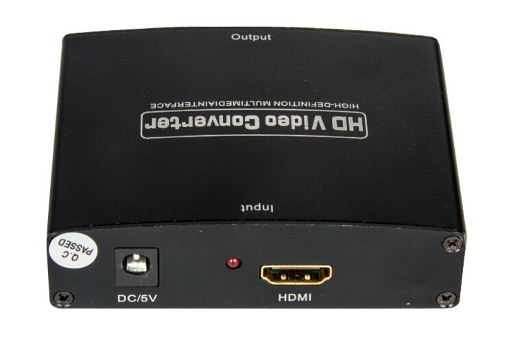 HDMI на VGA + R / L аудио конвертер HDMI F к VGA M преобразователя