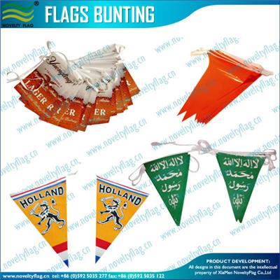 Custom Made PVC Flags Bunting