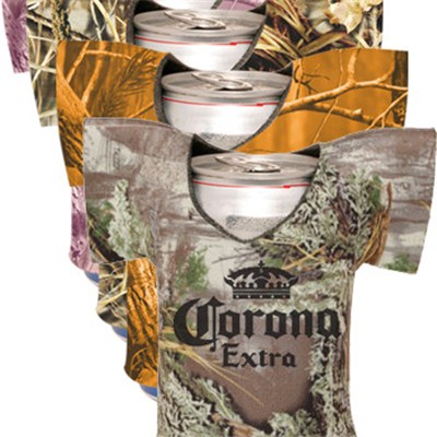 Realtree Camo Jersey Shirt Can Coolers