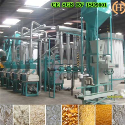 Angola Maize Flour Milling Machine 20T Per D
