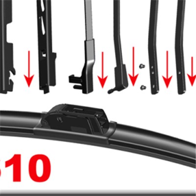11 Adapters Wiper Blade