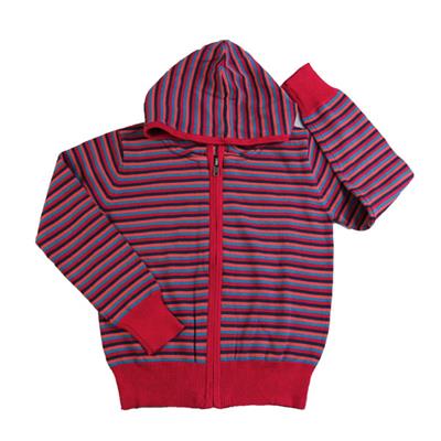 2015 fall fashion hoody striped cardigan colorblock zipper sweater outerwear