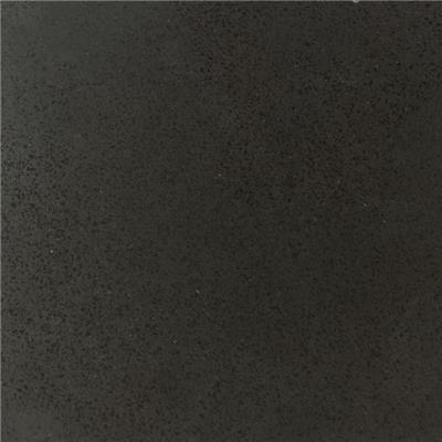 Pure Black Color Quartz Stone For Countertop