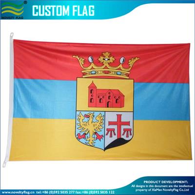 160gsm Spun Polyester Custom Flags