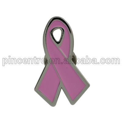 Breast Cancer Pink Ribbon Pin