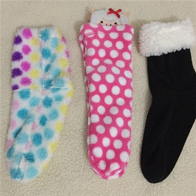 Long Animal Fuzzy Socks