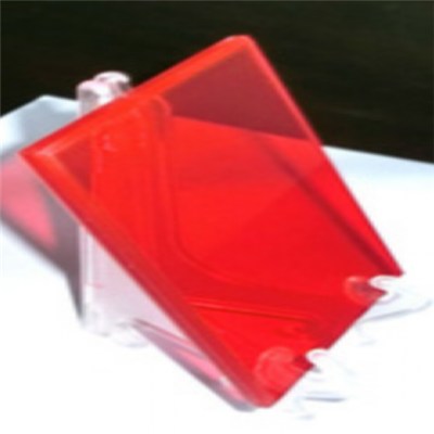 Red PVB Laminated Glass