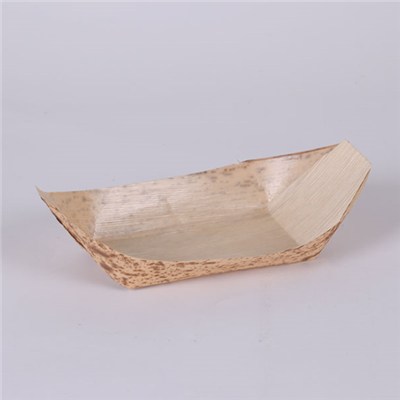 Bamboo Leaf Boat Dish