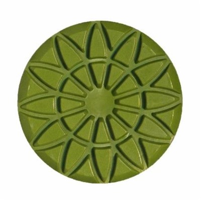 Flower Type Diamond Velcro Resin Floor Polishing Pads DMY-15