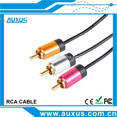 3RCA Male To Male Cable