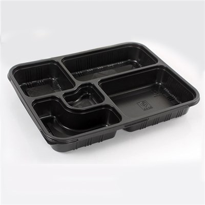 Compartments Disposable Plastic Food Box