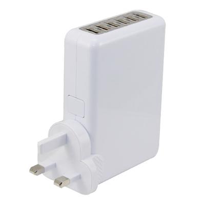 6 Ports USB Charger US Plug
