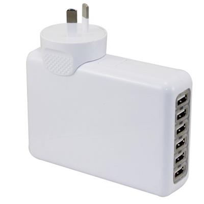 6 Ports USB Charger AU Plug