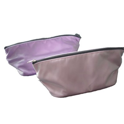 Satin Fabric +sponge +lining Elastic Wrinkled Cosmetic Bag