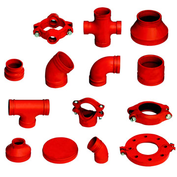 ductile iron grooved fitting